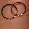 Love's Emblem: Couple Red String Bracelets with Love Beans - Zodiac Luck Weaved into Valentine's Gifts