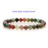 Gemstone couple bracelet