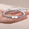 Bamboo Knot Handcrafted Braided Rope Bracelet for Couples | Korean Style Handwoven Bracelet for Students | Unisex Wristband