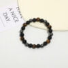 Triple Protection Bracelet - Tiger’s Eye, Obsidian, Hematite