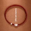 Love's Emblem: Couple Red String Bracelets with Love Beans - Zodiac Luck Weaved into Valentine's Gifts