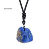 Feng Shui Natural Crystal Pendant Necklace