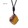 Feng Shui Natural Crystal Pendant Necklace