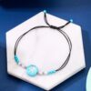 Handcrafted Zodiac Turquoise Bracelet